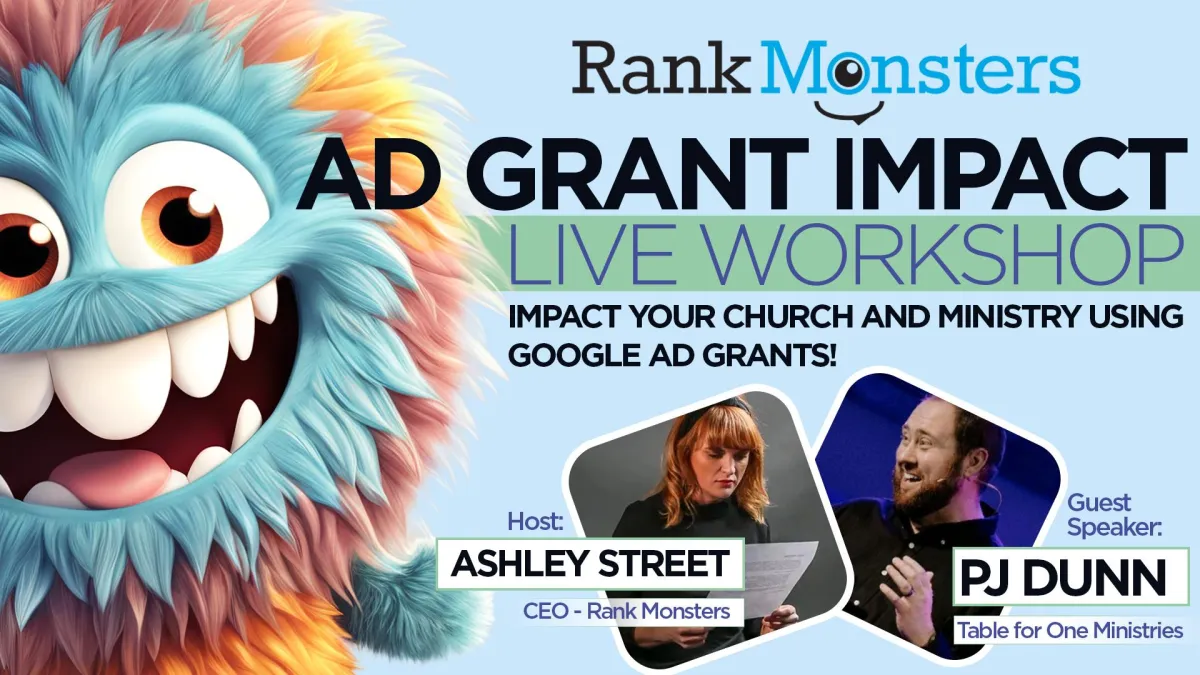 IMPACT YOUR CHURCH & MINISTRY USING AD GRANTS